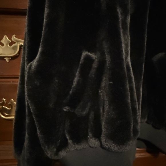 UGG LAKEN SHERPA JACKET WOMEN BLACK Size Small - Picture 5 of 11